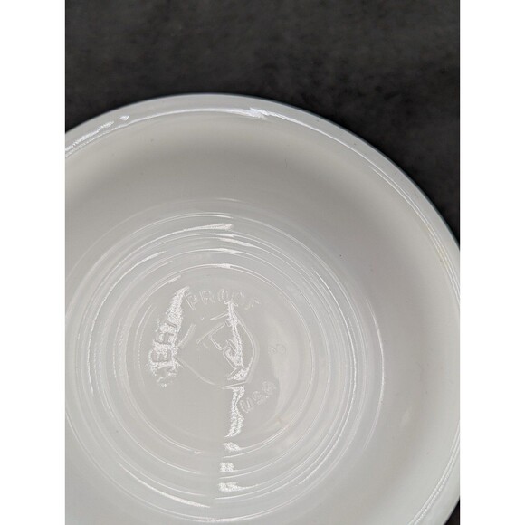 Vintage Federal White Milk Glass Half Pint Beer Mug Stein - Picture 3 of 7